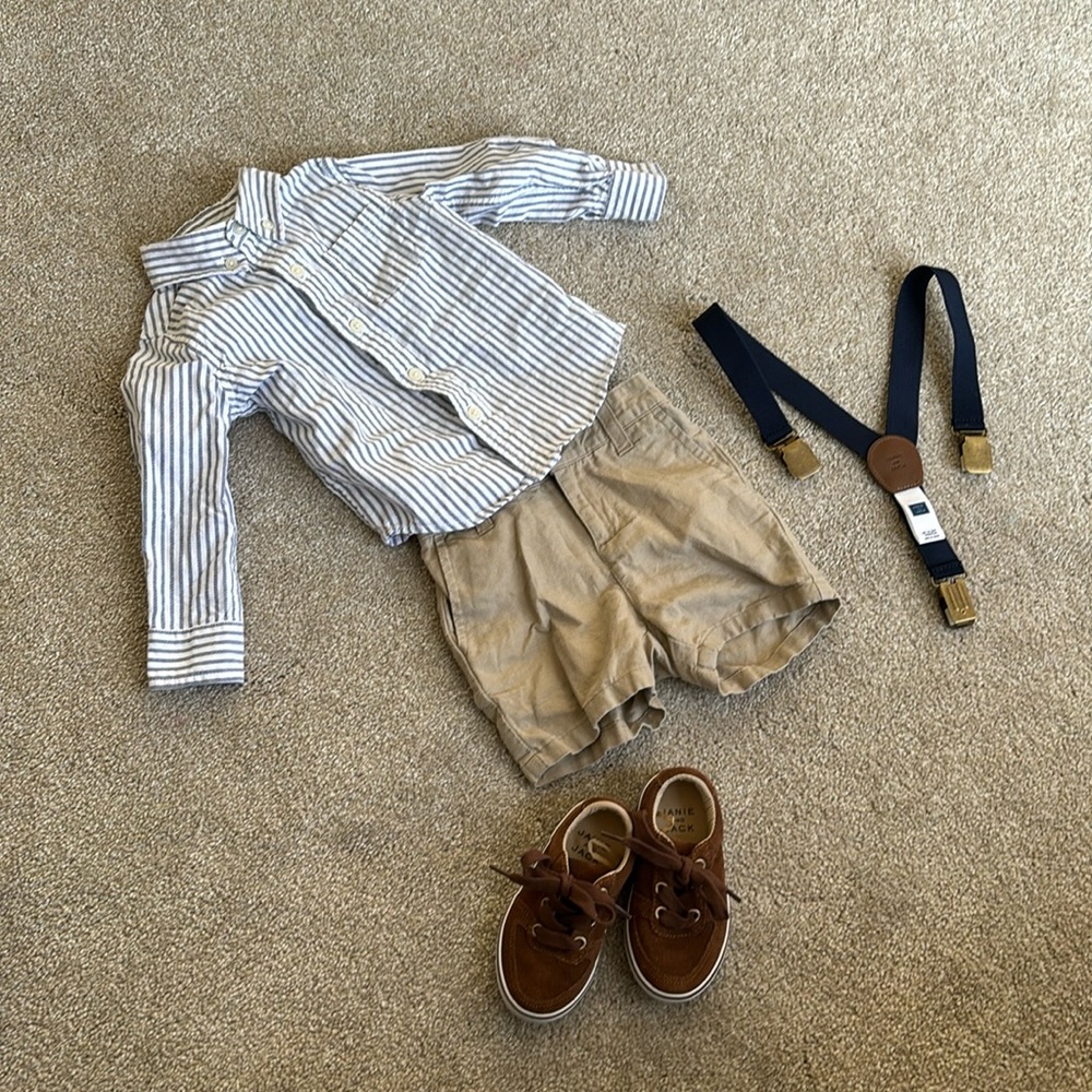 Janie and jack boys complete outfit